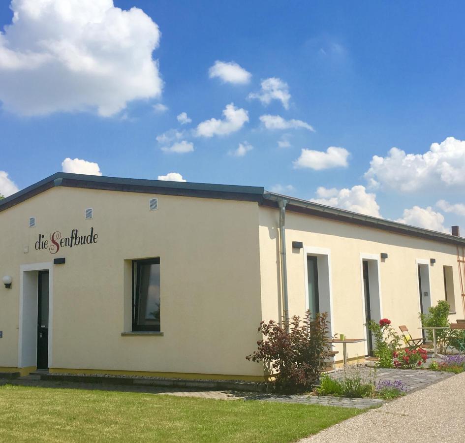 Die Senfbude - Klein Aber Fein - Wunderschoenes Studio-Apartment Mit Terrasse Und Stellplatz Lipcse Kültér fotó