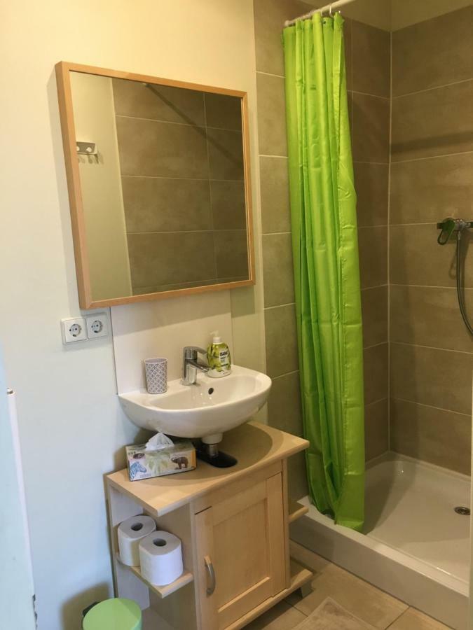 Die Senfbude - Klein Aber Fein - Wunderschoenes Studio-Apartment Mit Terrasse Und Stellplatz Lipcse Kültér fotó