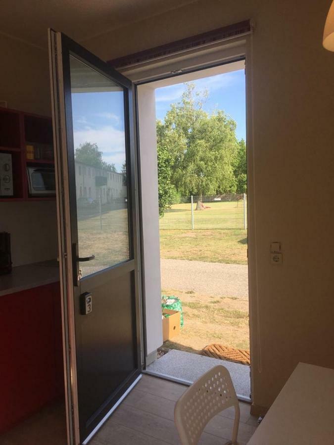 Die Senfbude - Klein Aber Fein - Wunderschoenes Studio-Apartment Mit Terrasse Und Stellplatz Lipcse Kültér fotó